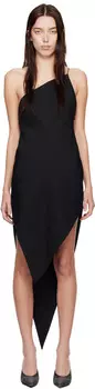 Платье миди с асимметричным разрезом Alexander Wang