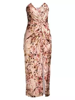 Платье миди с цветочным принтом Come On Home Katie May, розовый