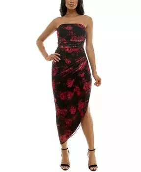 Платье миди с цветочным принтом для юниоров Emerald Sundae, мультиколор