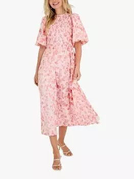 Платье миди с цветочным рисунком tabita A-VIEW, цвет Rose/White