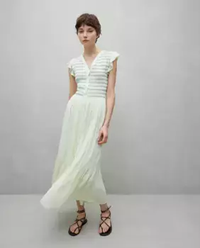 Платье миди с короткими рукавами Easy Wear, цвет 586 Lima