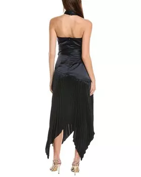 Платье миди с лямкой на бретельках AMUR Dixon, синий