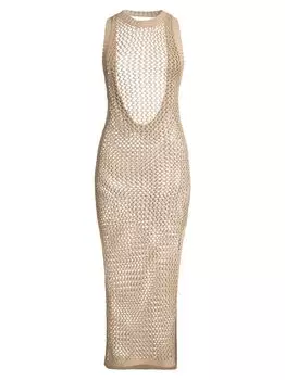 Платье миди с накидкой Holly Net Beach Riot