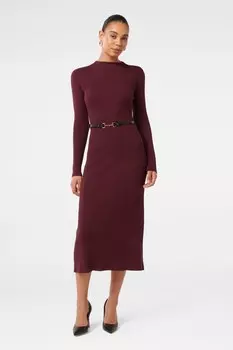 Платье миди с поясом Leena snaffle Forever New, фиолетовый