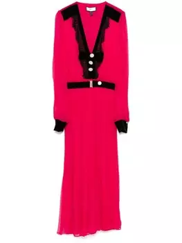 Платье миди с поясом NISSA, розовый