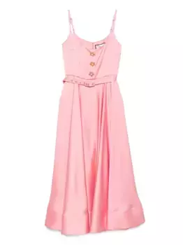 Платье миди с поясом NISSA, розовый