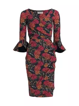 Платье миди с принтом Triana Glendora Chiara Boni La Petite Robe