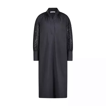 Платье миди с прозрачными рукавами Liviana Conti, черный