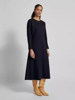 Платье миди с разделительным швом comma