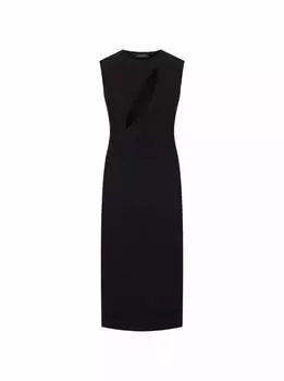 Платье миди с разрезом Versace