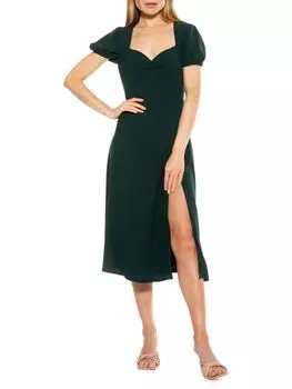 Платье миди с сердечком Alexia Admor Emerald