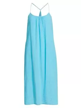 Платье миди с Т-образным вырезом на спине Talia Xirena