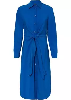 Платье миди с узлом Bodyflirt, синий