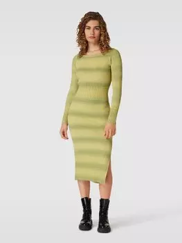 Платье миди с узором по всей поверхности Patrizia Pepe