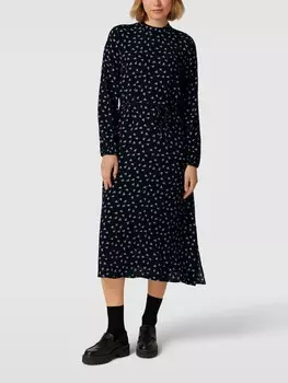 Платье миди с узором по всей поверхности Jake*s Casual, черный