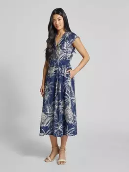 Платье миди с V-образным вырезом «ALINE» Marella