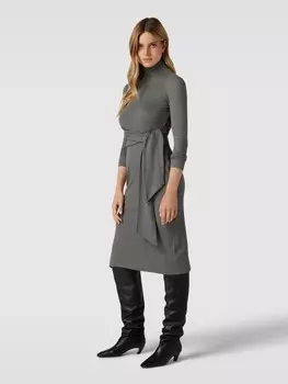 Платье миди с водолазкой Lauren Ralph Lauren, антрацит