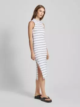 Платье миди с воротником-стойкой Noisy May, черный