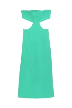 Платье-миди с вырезами Apple Mint QUZU