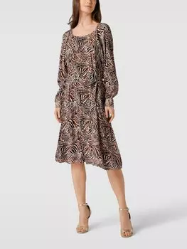 Платье миди с вырезом лодочкой модель «Тесса» Saint Tropez