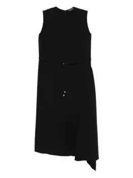 Платье миди с завязками Fabiana Filippi, черный