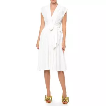 Платье миди с жимолостью Meghan Los Angeles, цвет Ivory