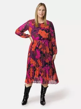 Платье миди Samoon, розовый