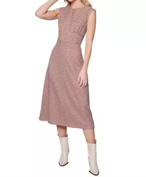 Платье-миди Sara в бронзовом цвете LOST + WANDER, цвет bronze blend