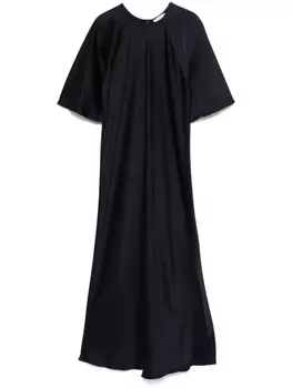 Платье миди сатиновое Forte Forte, синий