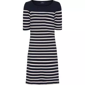 Платье миди Sea Ranch Melissa 3/4 Sleeve, синий