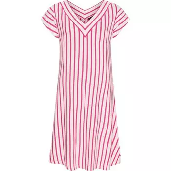 Платье миди Sea Ranch Polly Short Sleeve, розовый