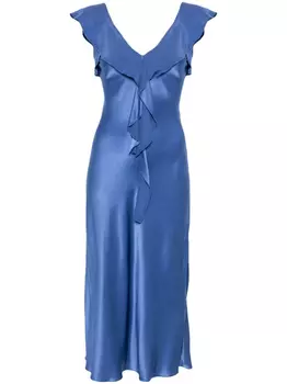 Платье миди Sense of Shine Dorothee Schumacher, синий