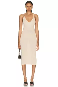 Платье миди Ser.O.Ya Portia, цвет Cappucino