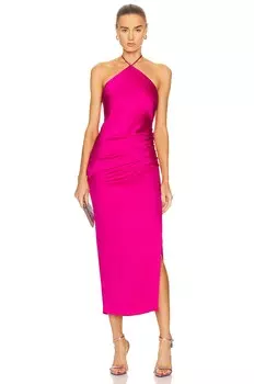 Платье миди Simkhai Hansel, цвет Bougainvillea