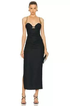 Платье миди Sir. Noemi Balconette, черный