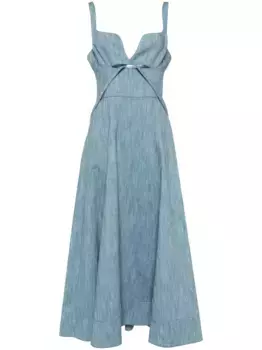 Платье миди Sirene Alexis, синий