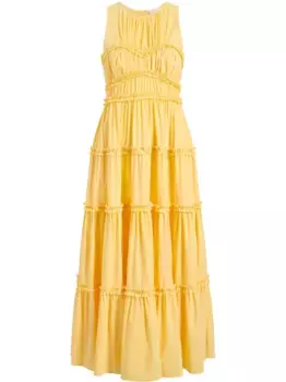 Платье миди Sirrina Cinq A Sept, желтый