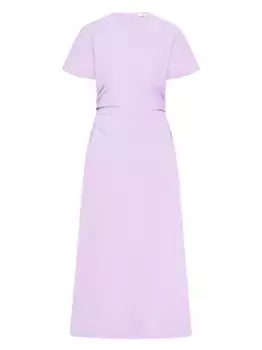 Платье миди со сборками Rachel Gilbert, фиолетовый