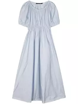 Платье миди со сборками Sofie D'hoore, синий