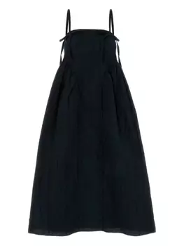 Платье миди со складками Cecilie Bahnsen, синий