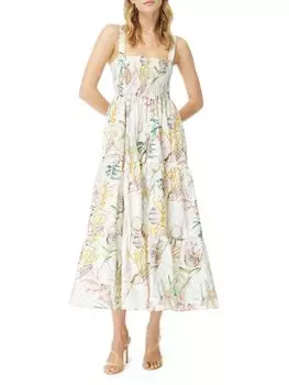 Платье миди Sophie Cotton Robert Graham, цвет Multi