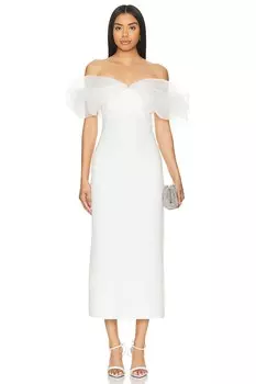 Платье миди starlet Line & Dot, белый