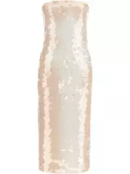 Платье миди Stemma SPORTMAX, нейтральный