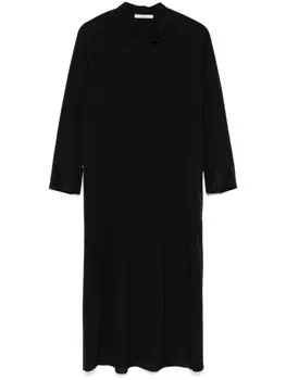 Платье миди Striking Volumes Dorothee Schumacher, черный