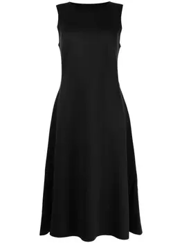 Платье миди sulvam, черный