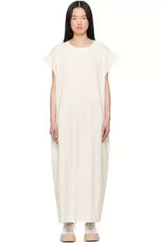 Платье-миди «Тан» цвета «Off-White» Sofie D'Hoore