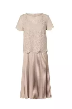 Платье миди TATUUM Dress LUNA, бежевый