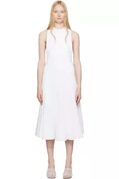Платье миди 'The Favola' La Casa Jacquemus, белый