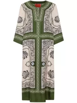 Платье миди The Kaftan La DoubleJ, белый