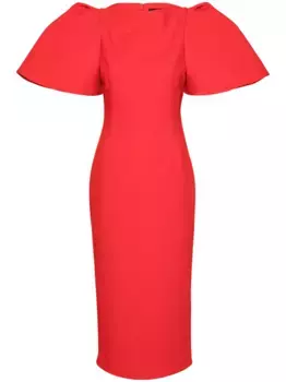 Платье миди The Lora Solace London, красный